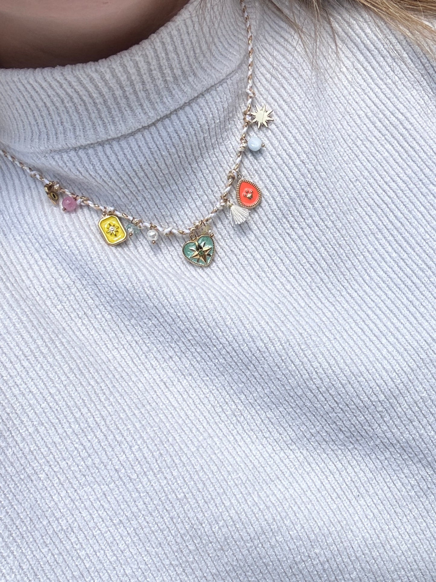 Charm ketting - 8