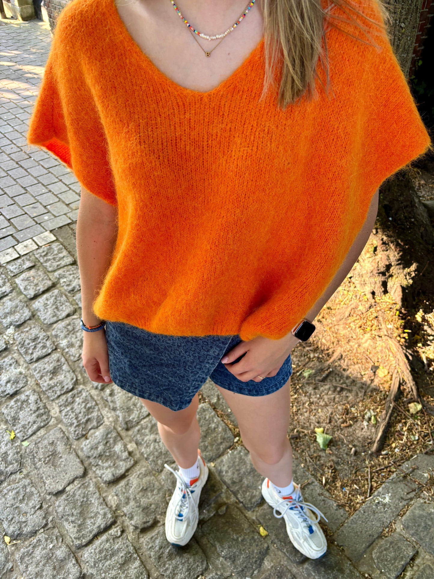 Coco knit - oranje