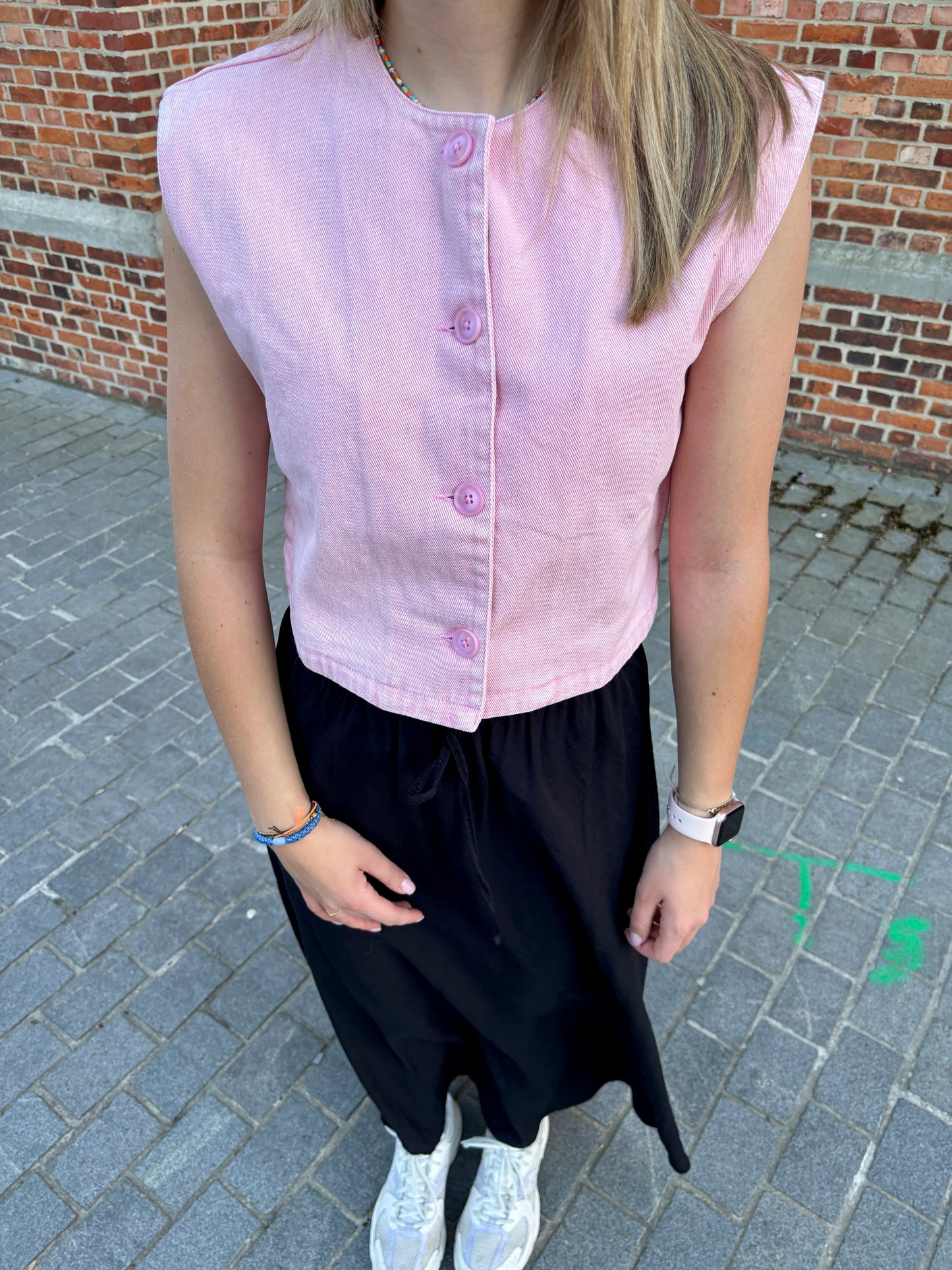 Pia top - roze