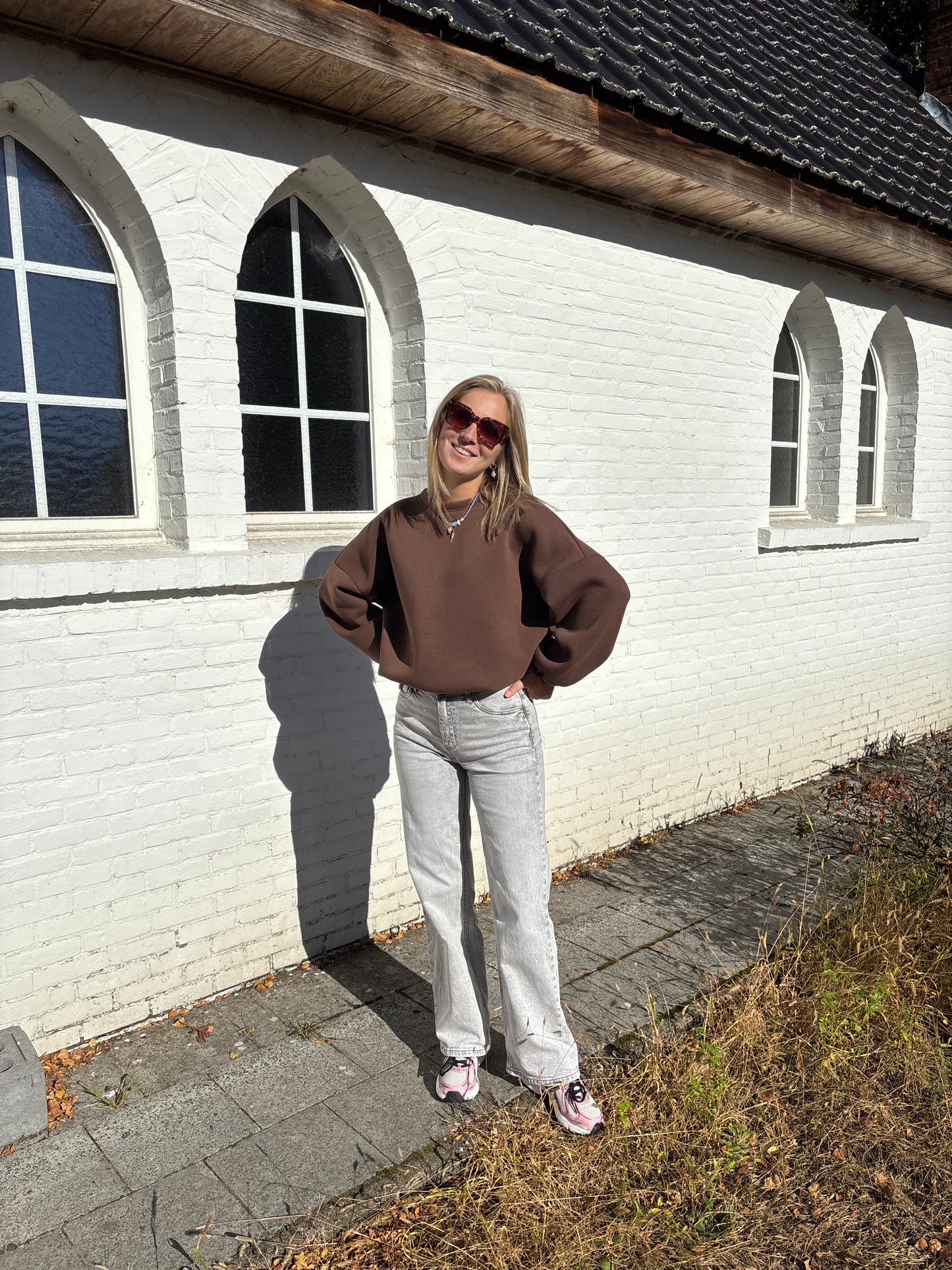 Salut sweater - bruin