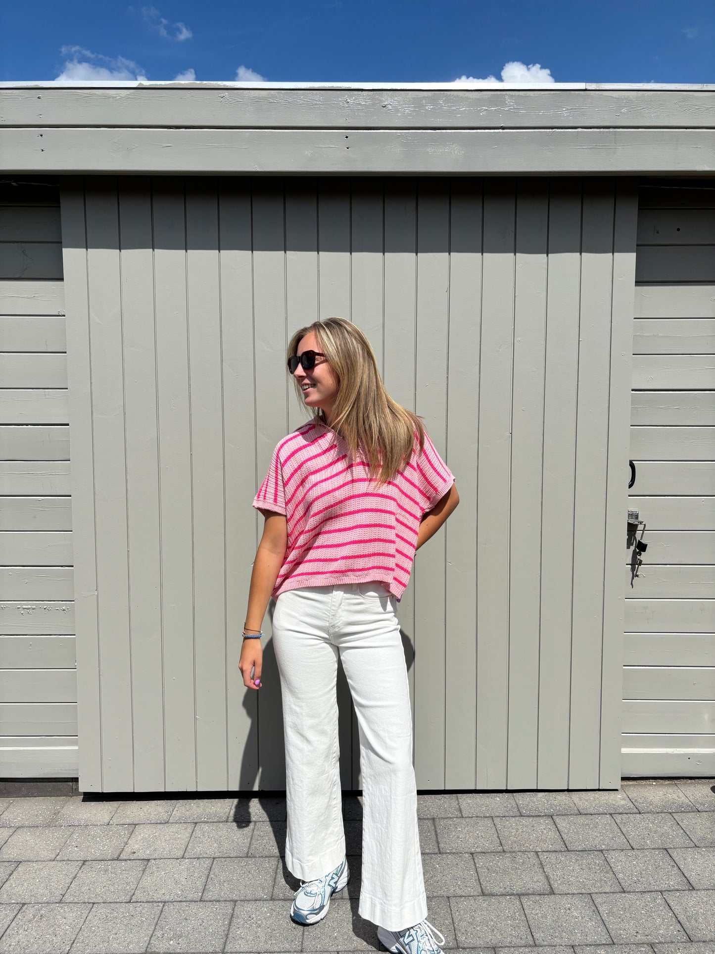 Puck polo - roze