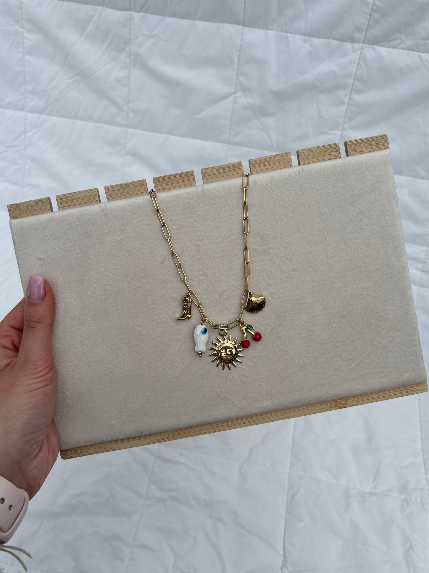 Charm ketting - 9