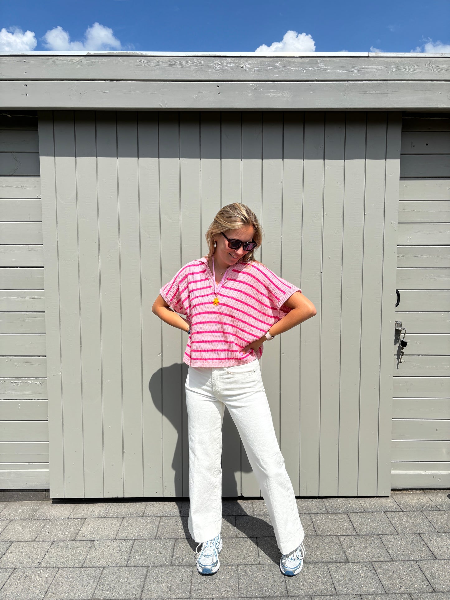 Puck polo - roze