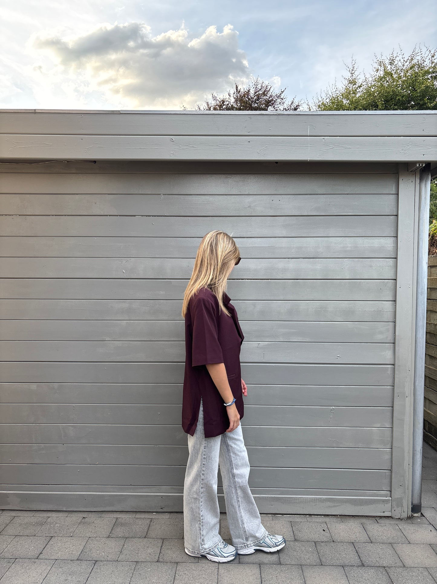 Briana blazer - bordeaux