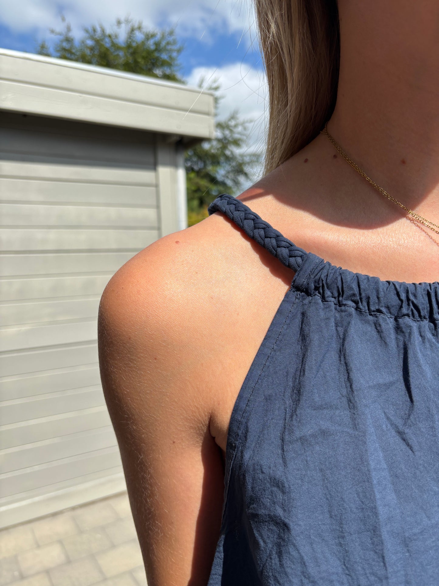 Rosy top - donkerblauw