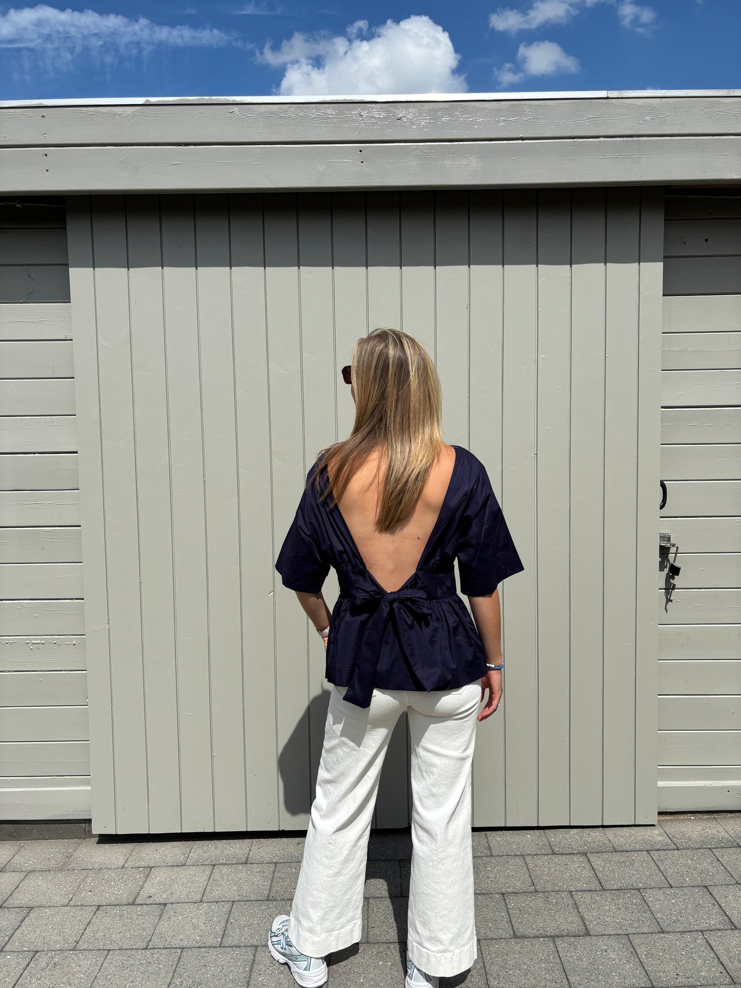 Sia striktop - marineblauw