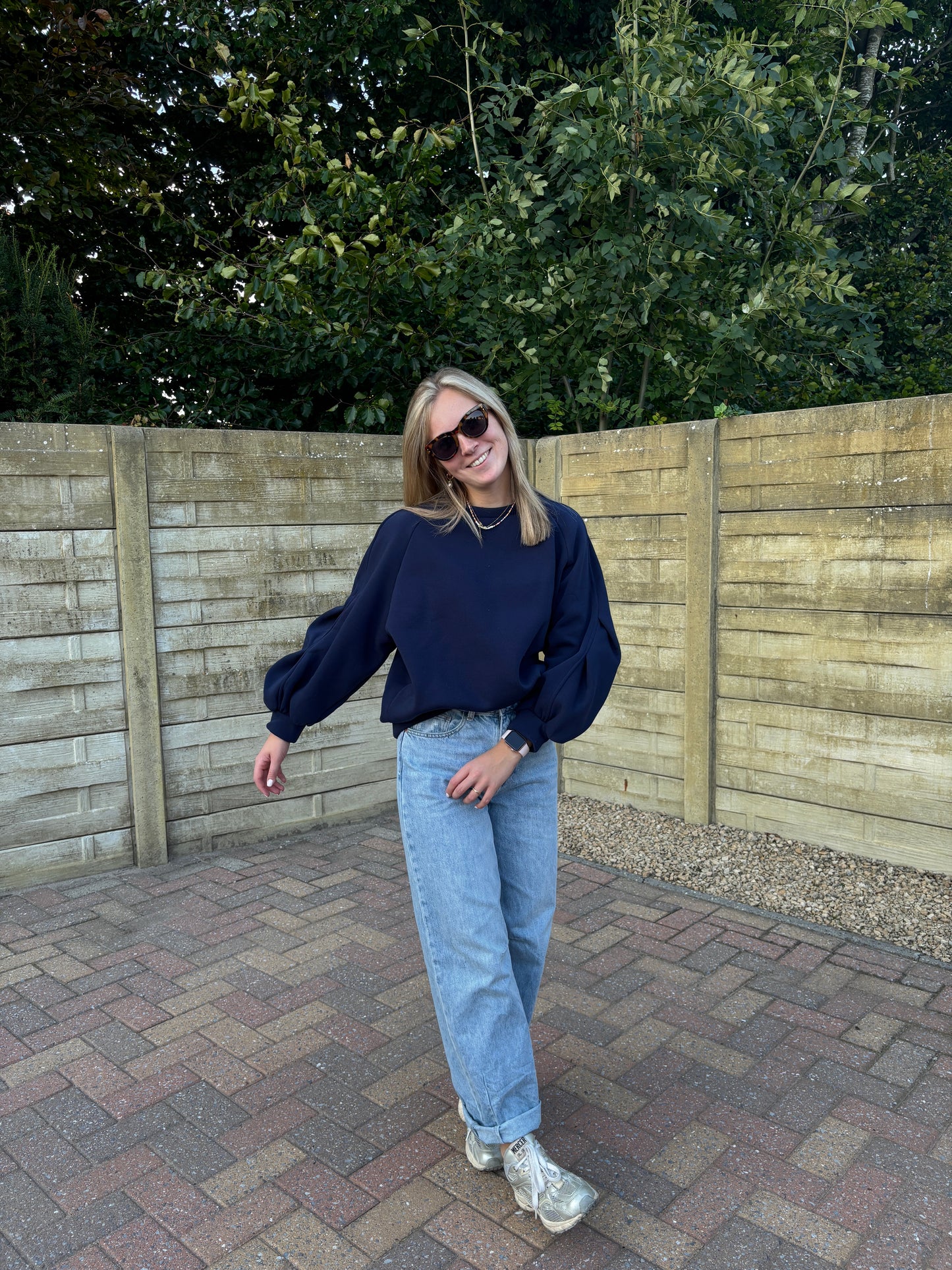 Mon sweater - donkerblauw