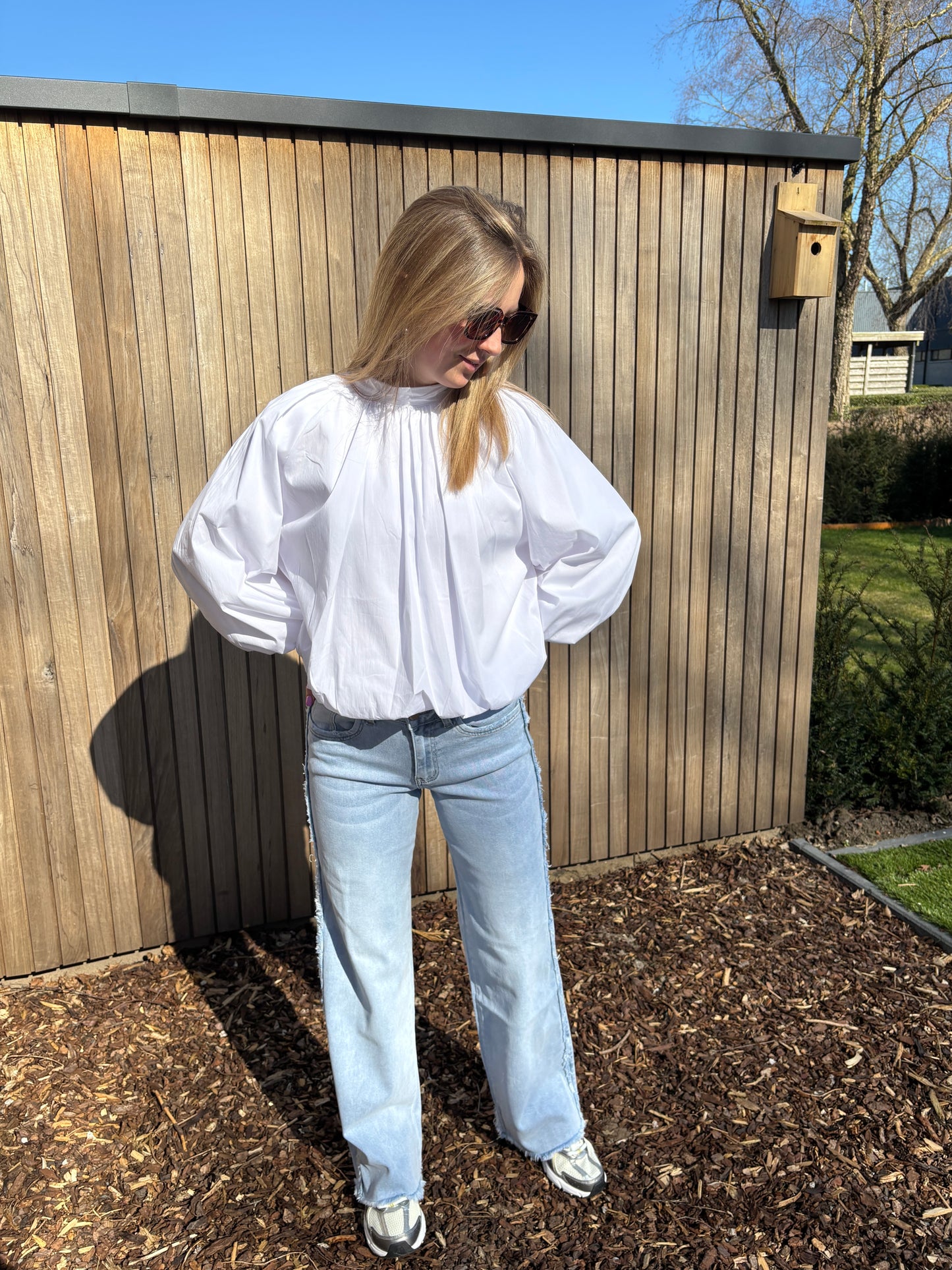 Zara blouse - wit