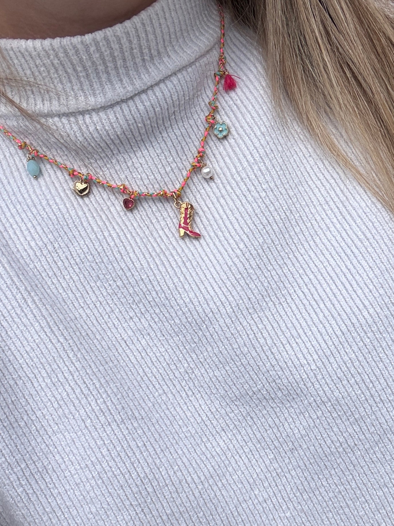 Charm ketting - 6