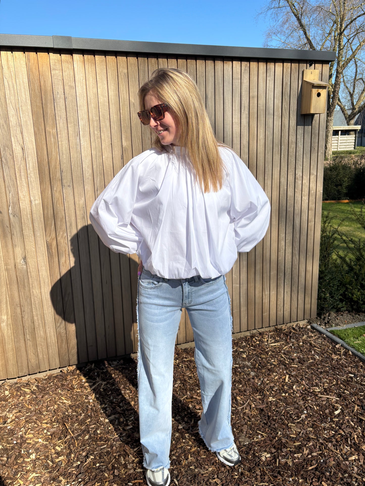 Zara blouse - wit