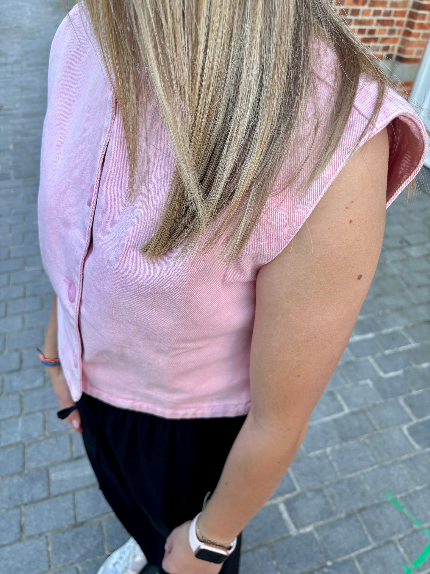 Pia top - roze