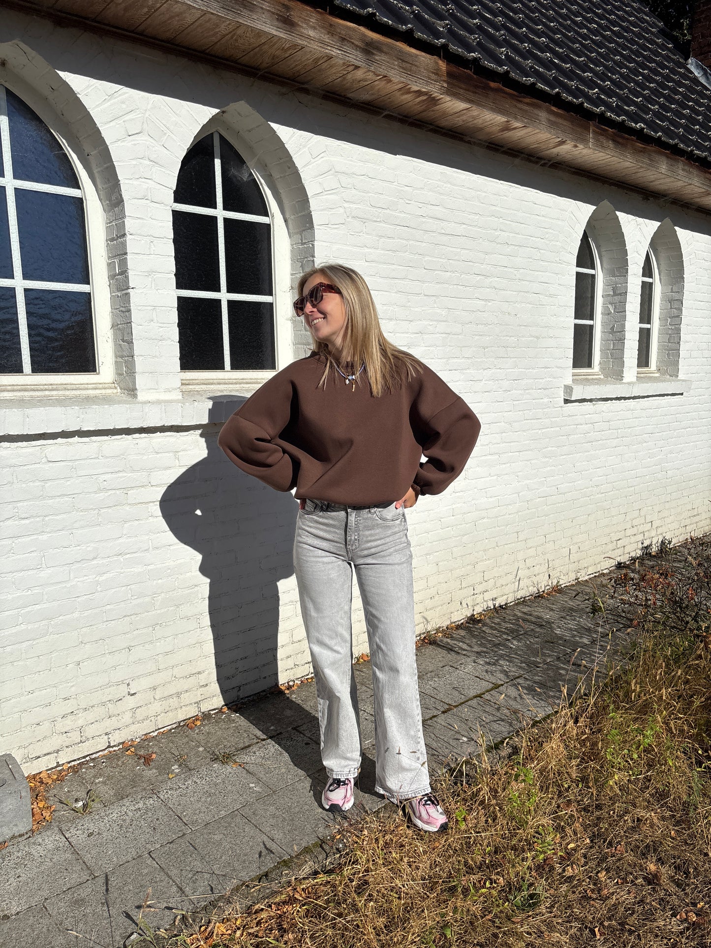 Salut sweater - bruin
