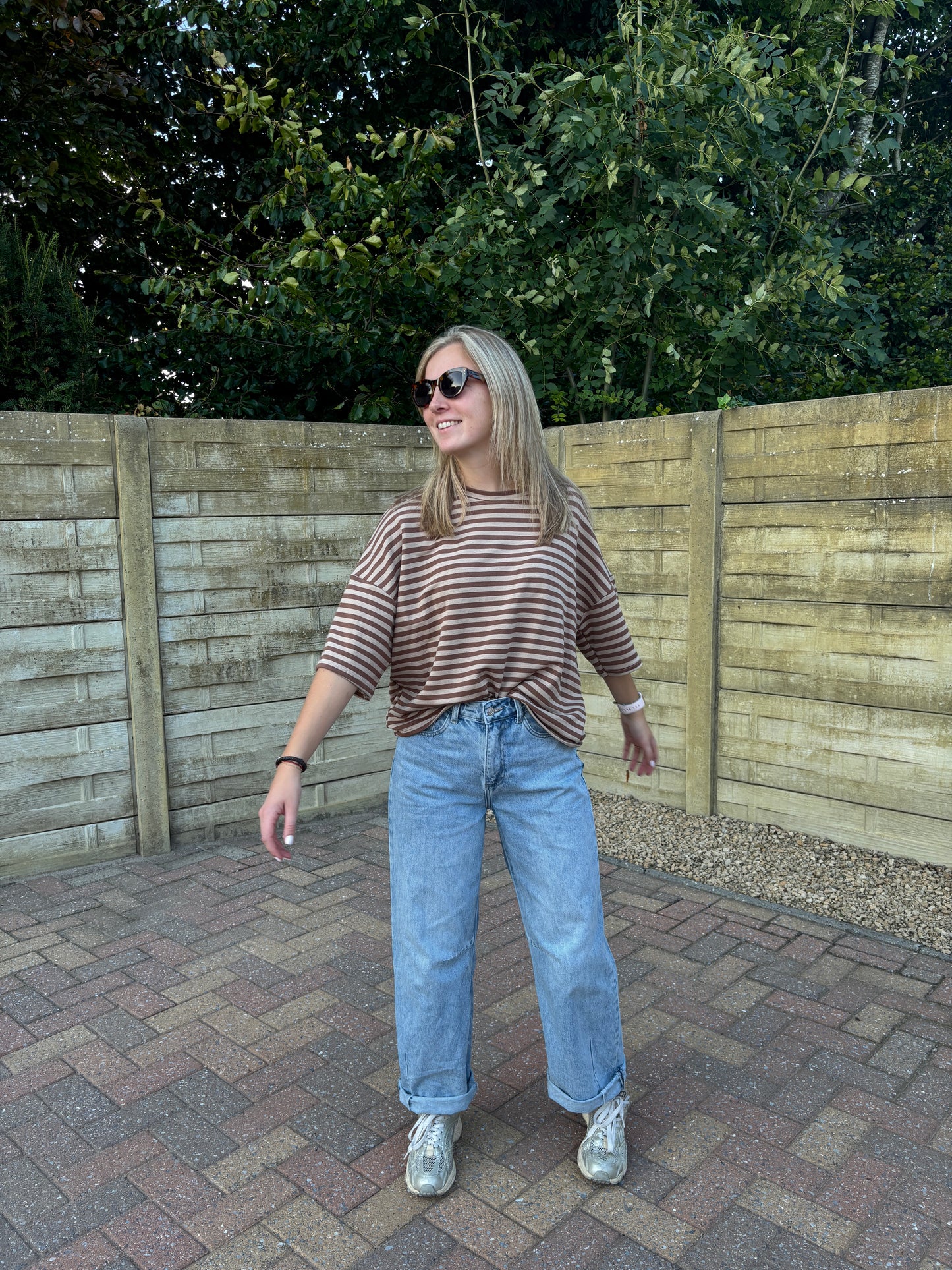 Ballon jeans - lichtblauw