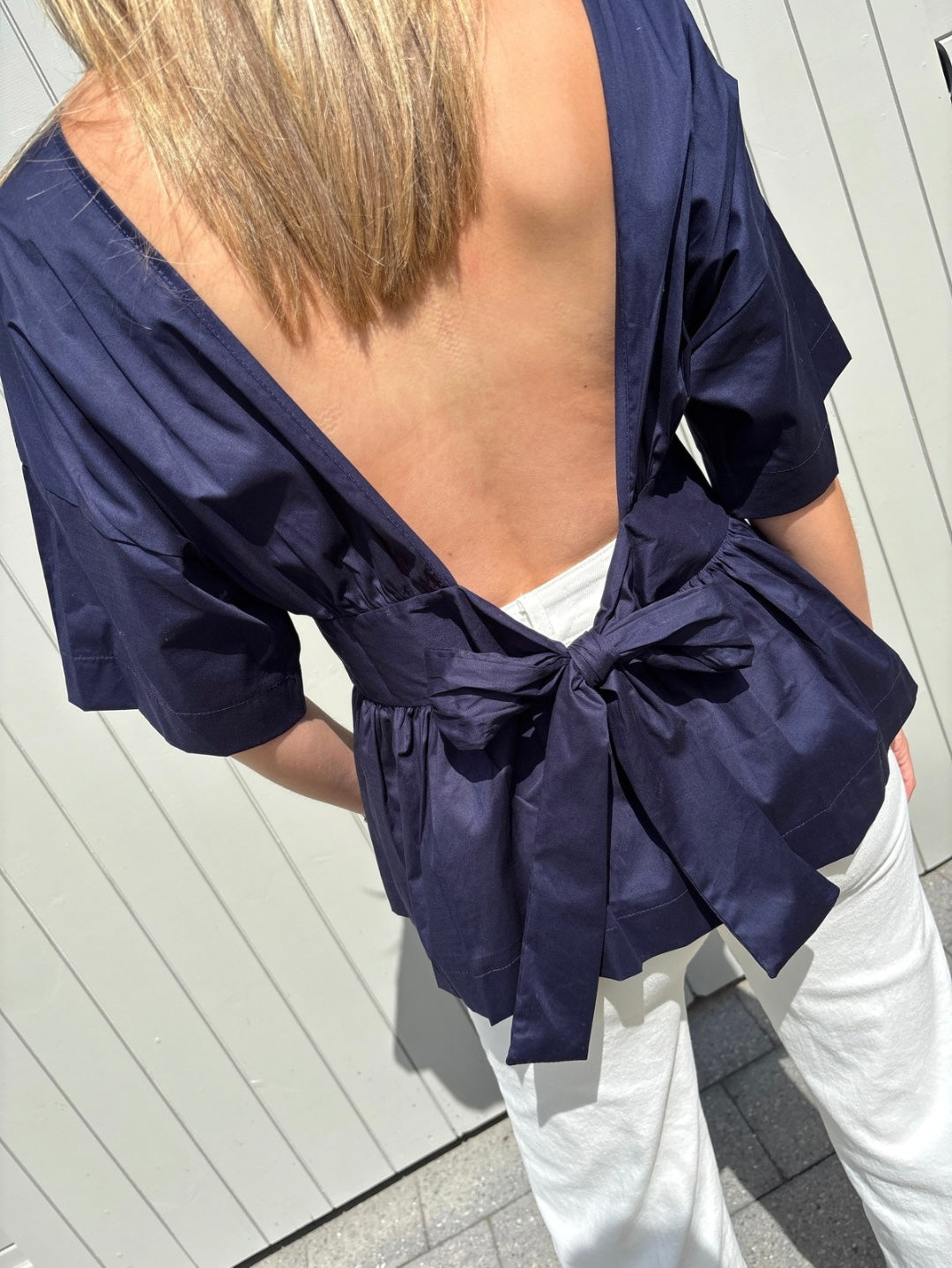 Sia striktop - marineblauw
