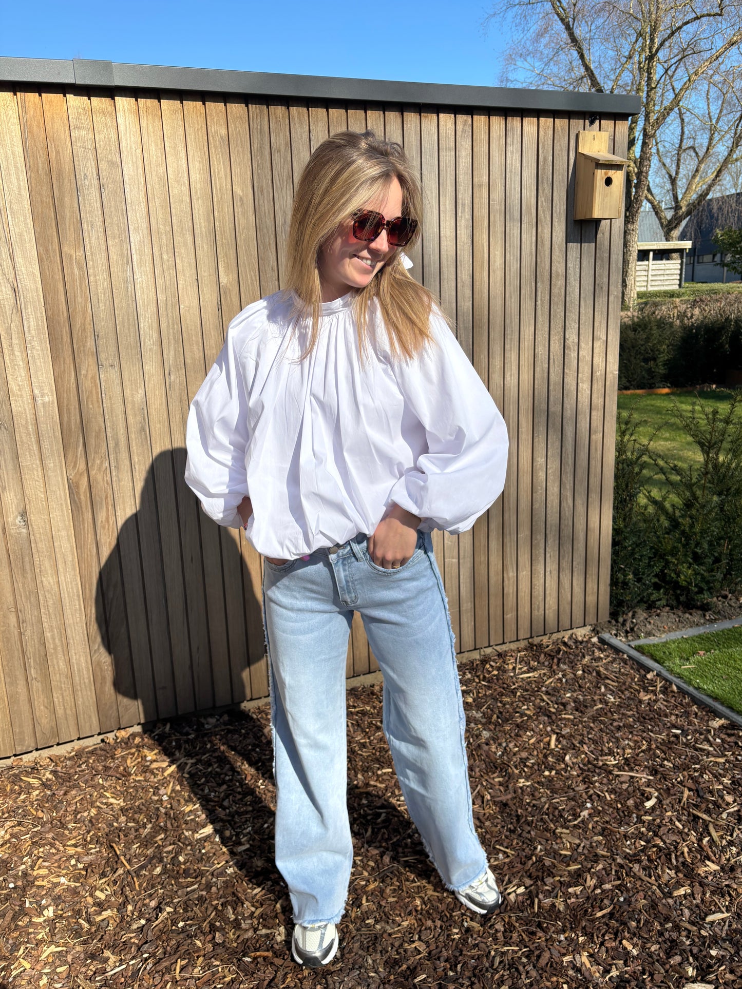 Zara blouse - wit