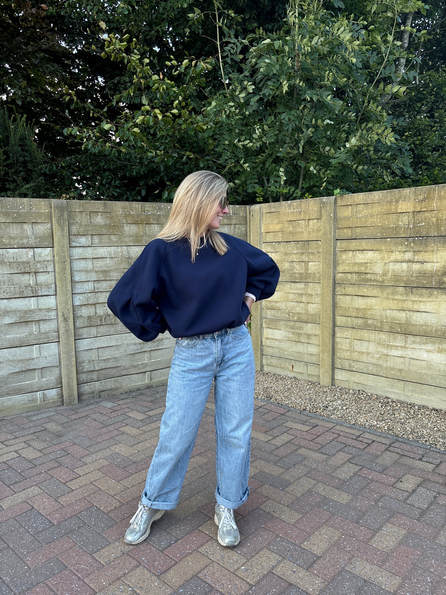 Mon sweater - donkerblauw