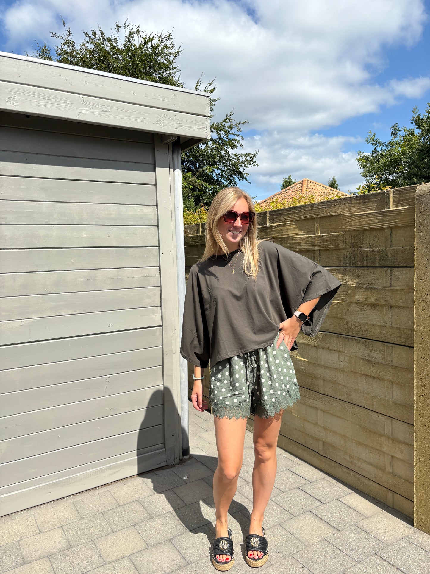 Olive t-shirt - kaki