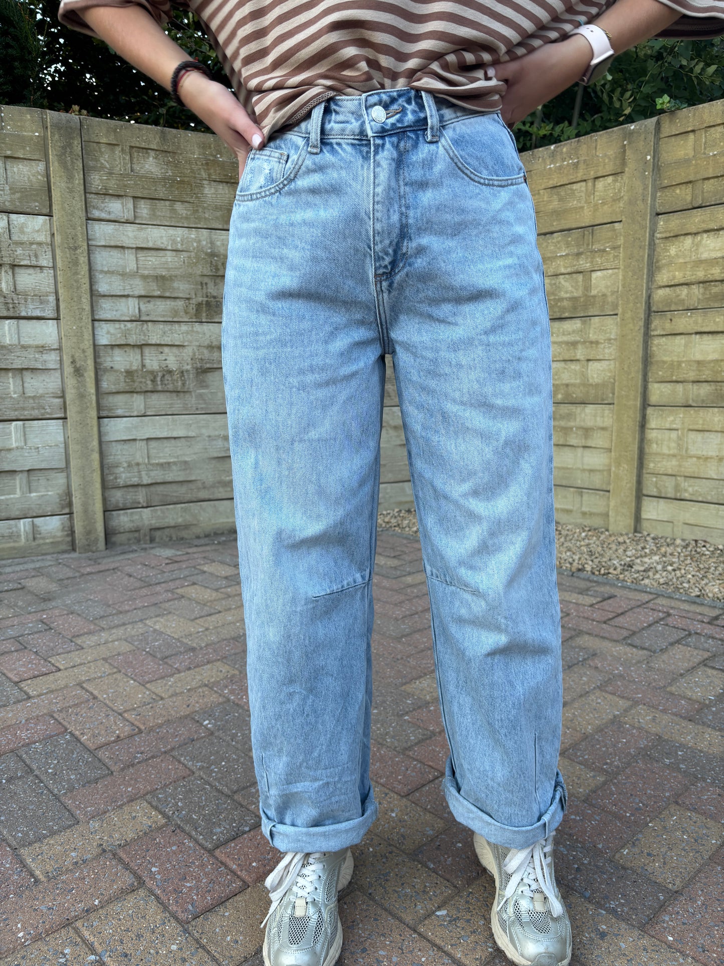 Ballon jeans - lichtblauw