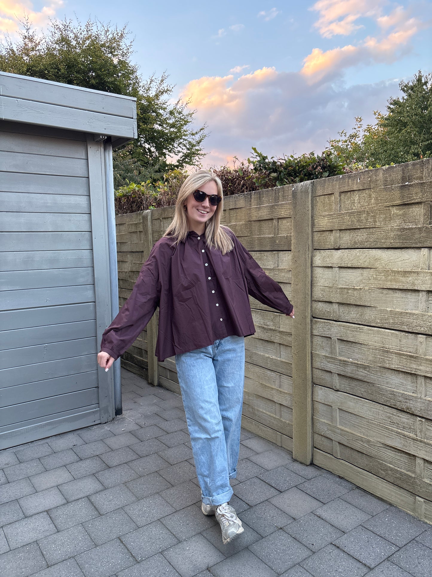 Mason blouse - bruin