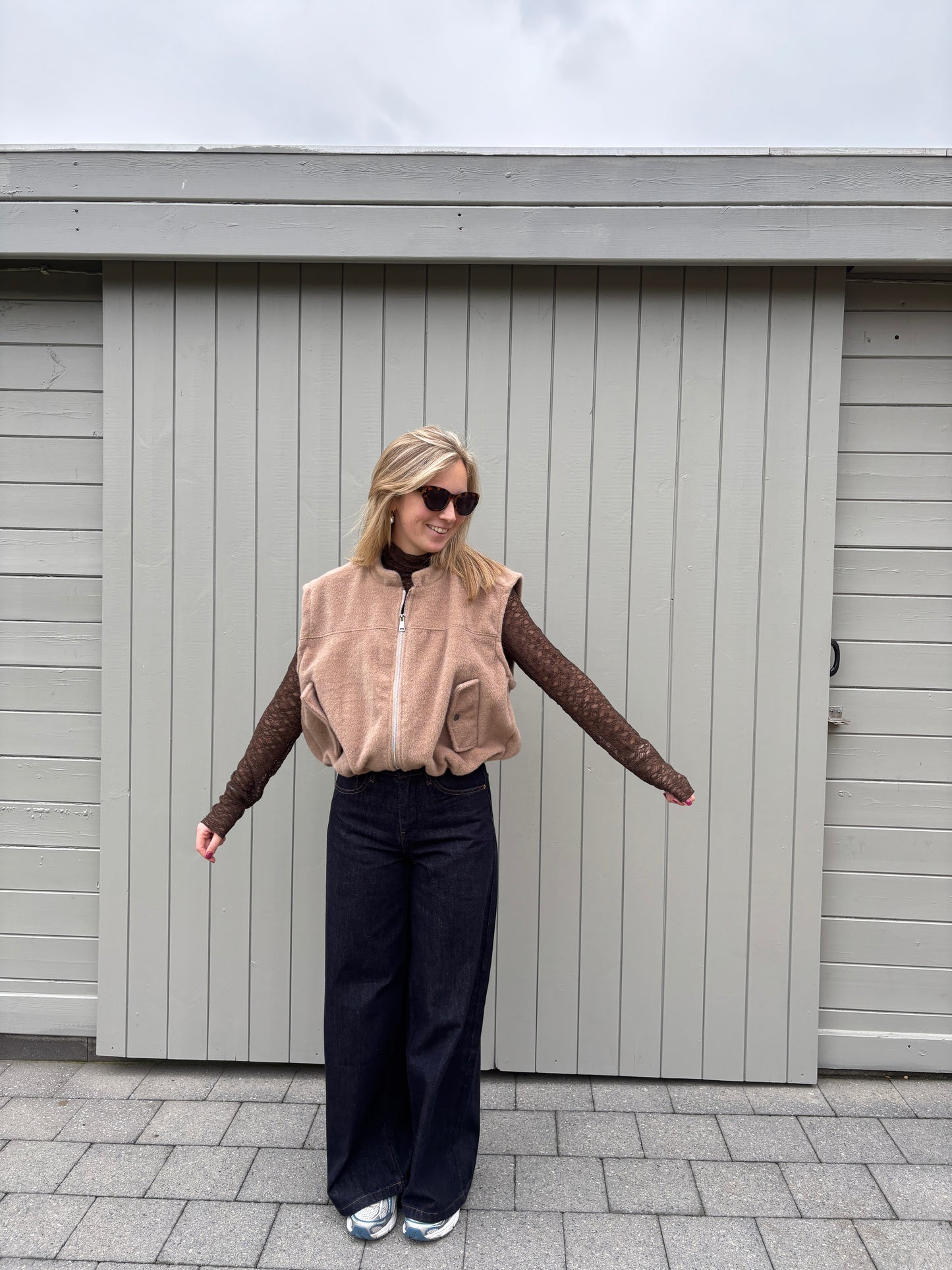 Jutta vestje - beige