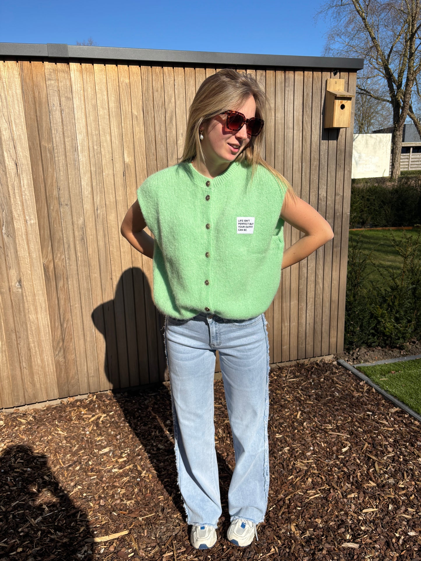 Tilly top - lichtgroen