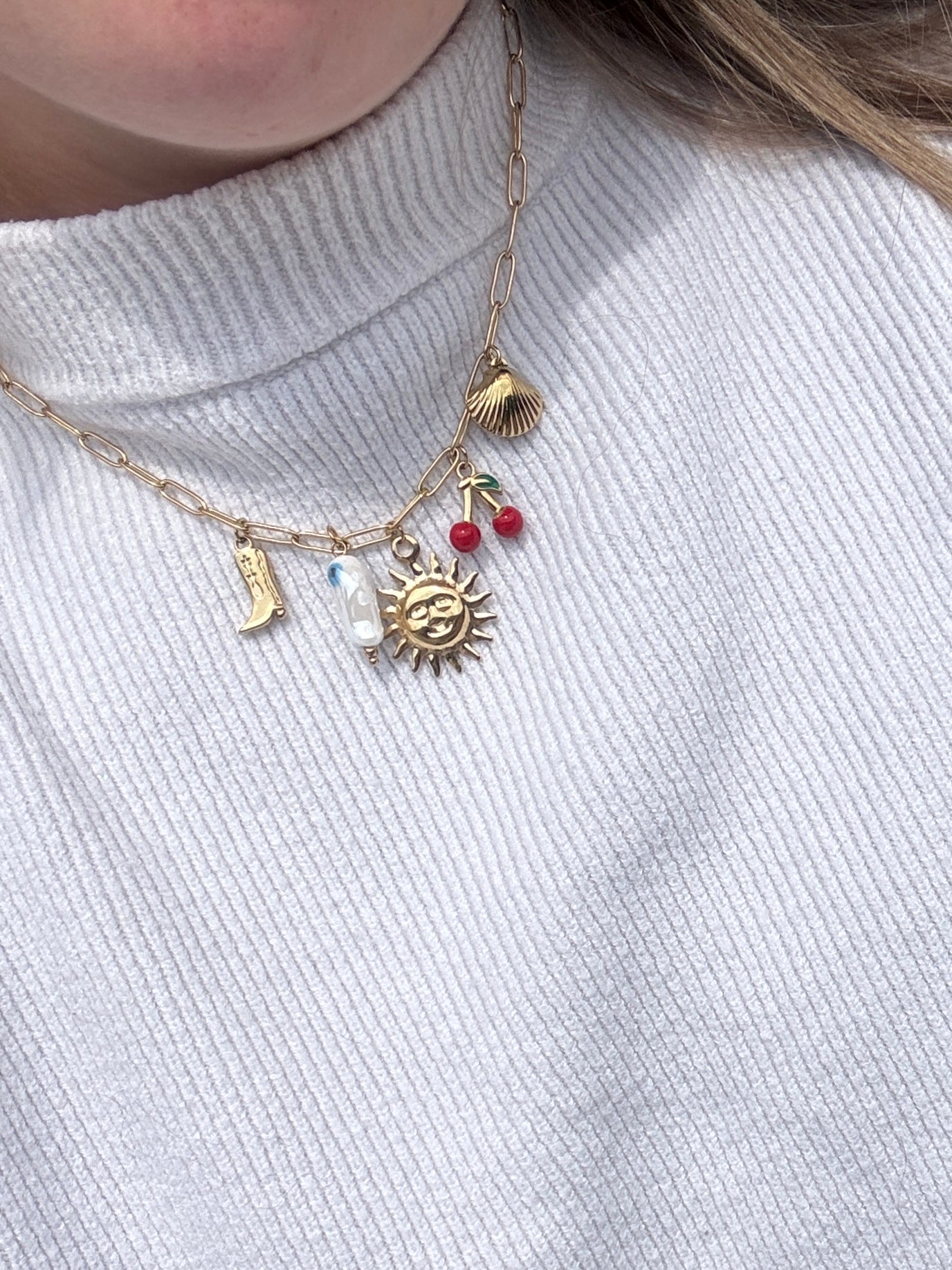 Charm ketting - 9