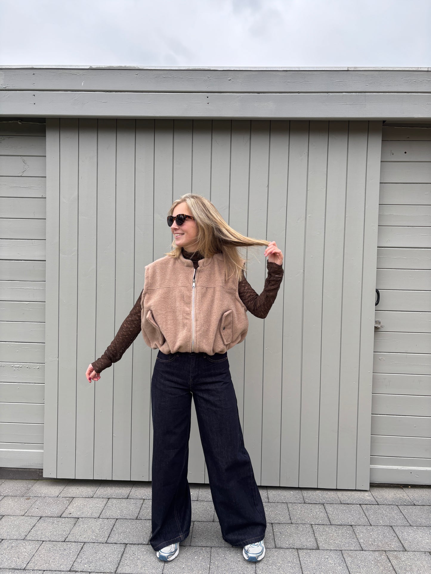 Jutta vestje - beige