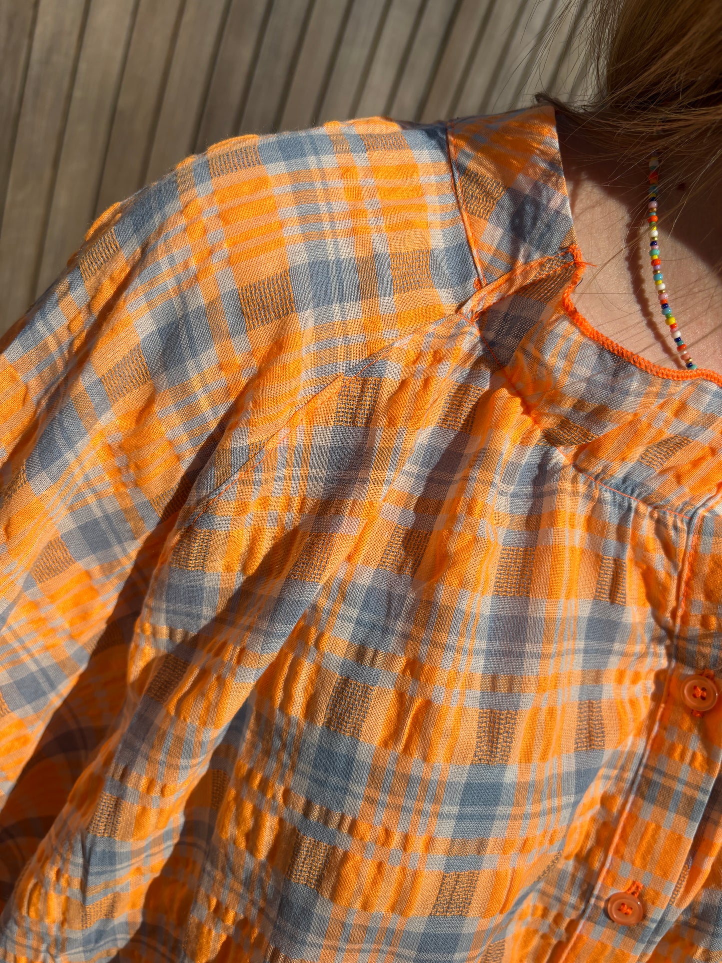 Mona blouse - oranje
