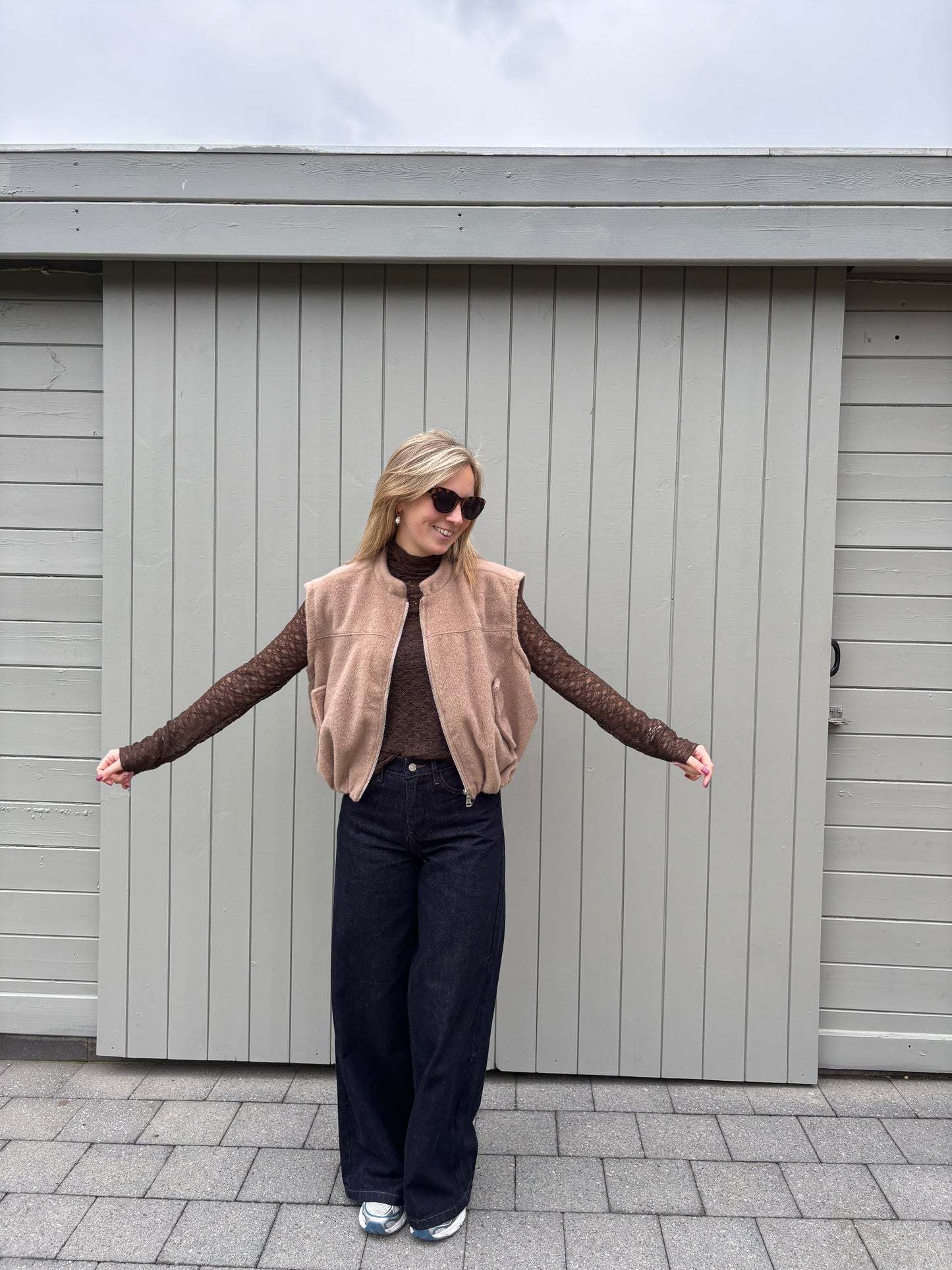 Jutta vestje - beige