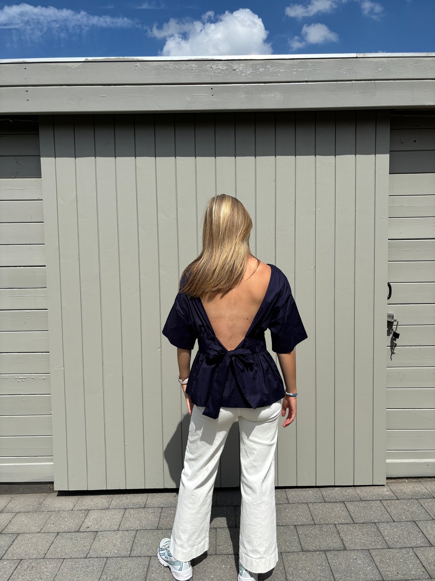 Sia striktop - marineblauw