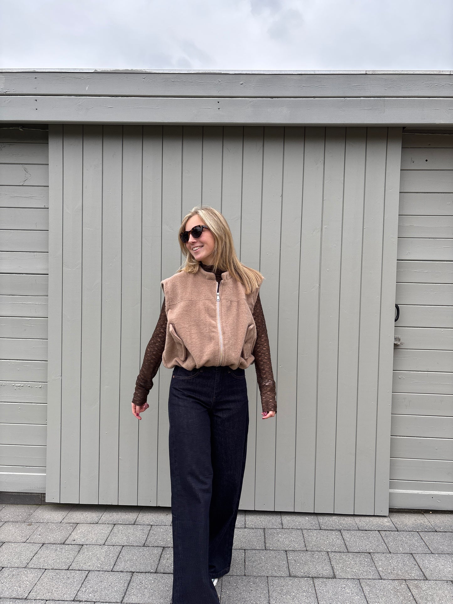 Jutta vestje - beige