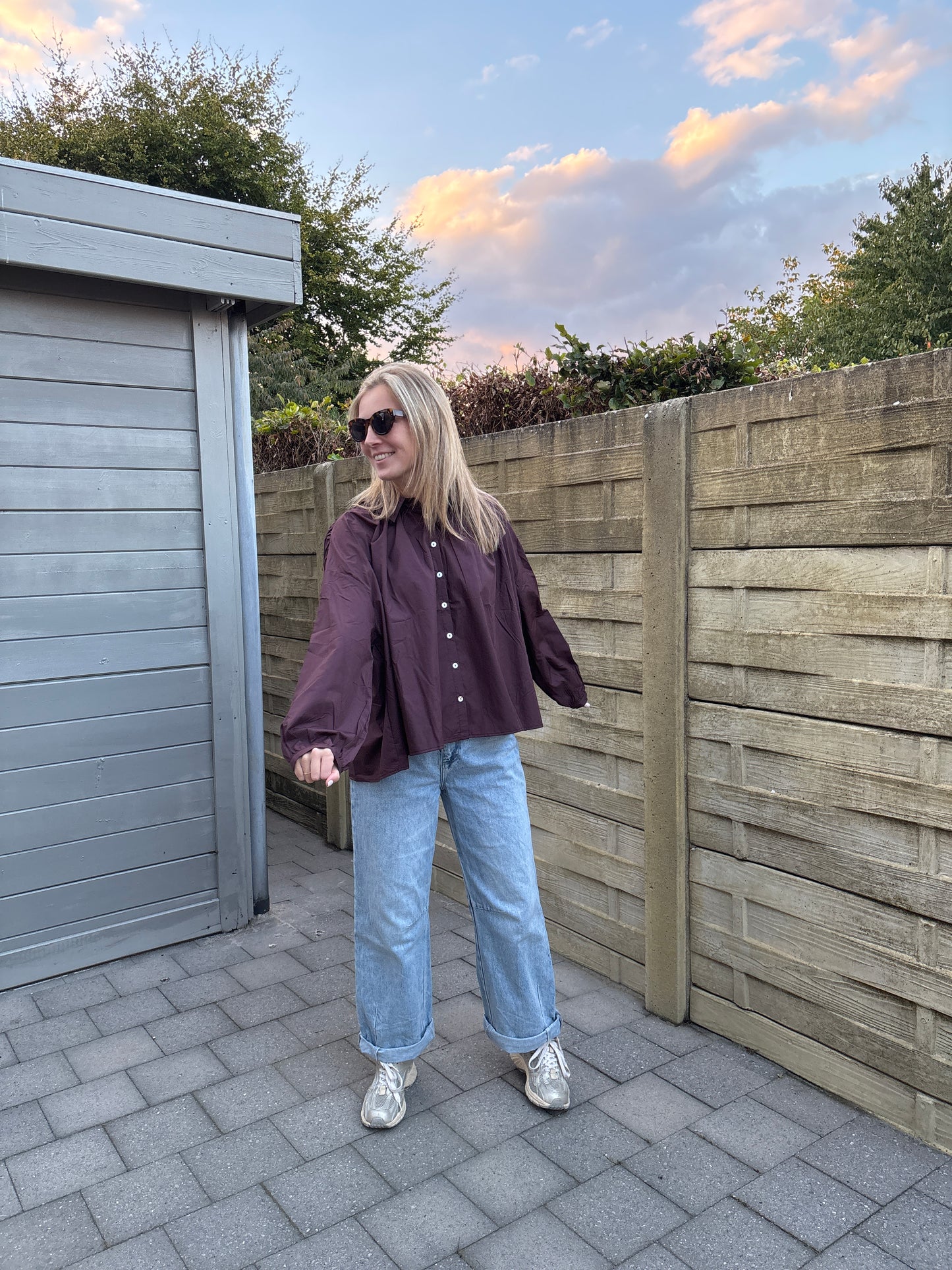 Mason blouse - bruin