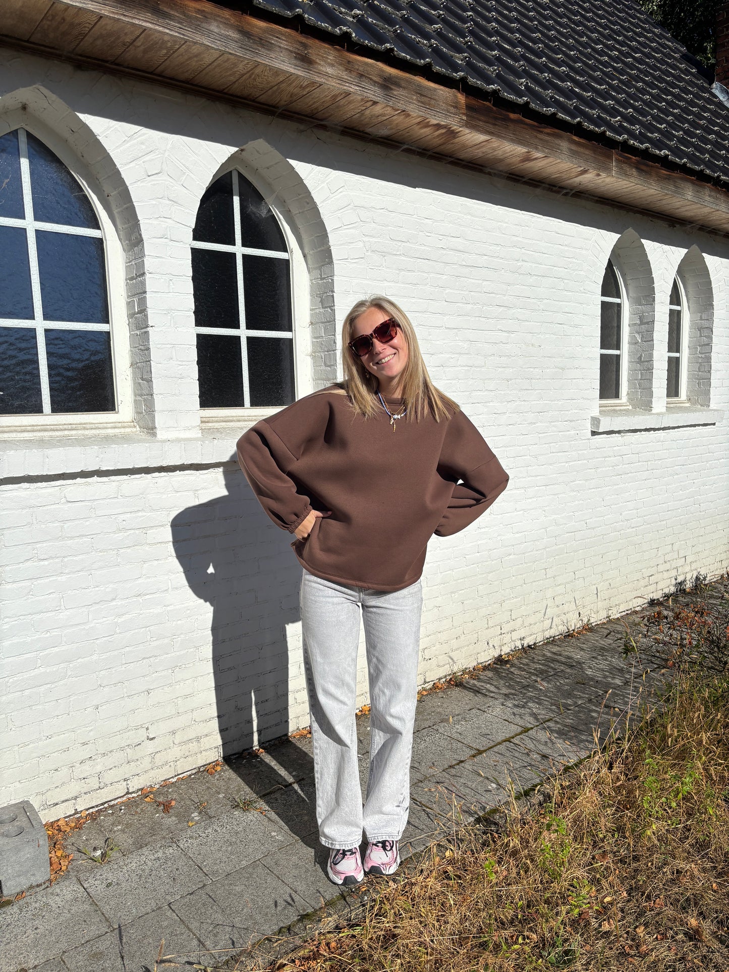 Salut sweater - bruin