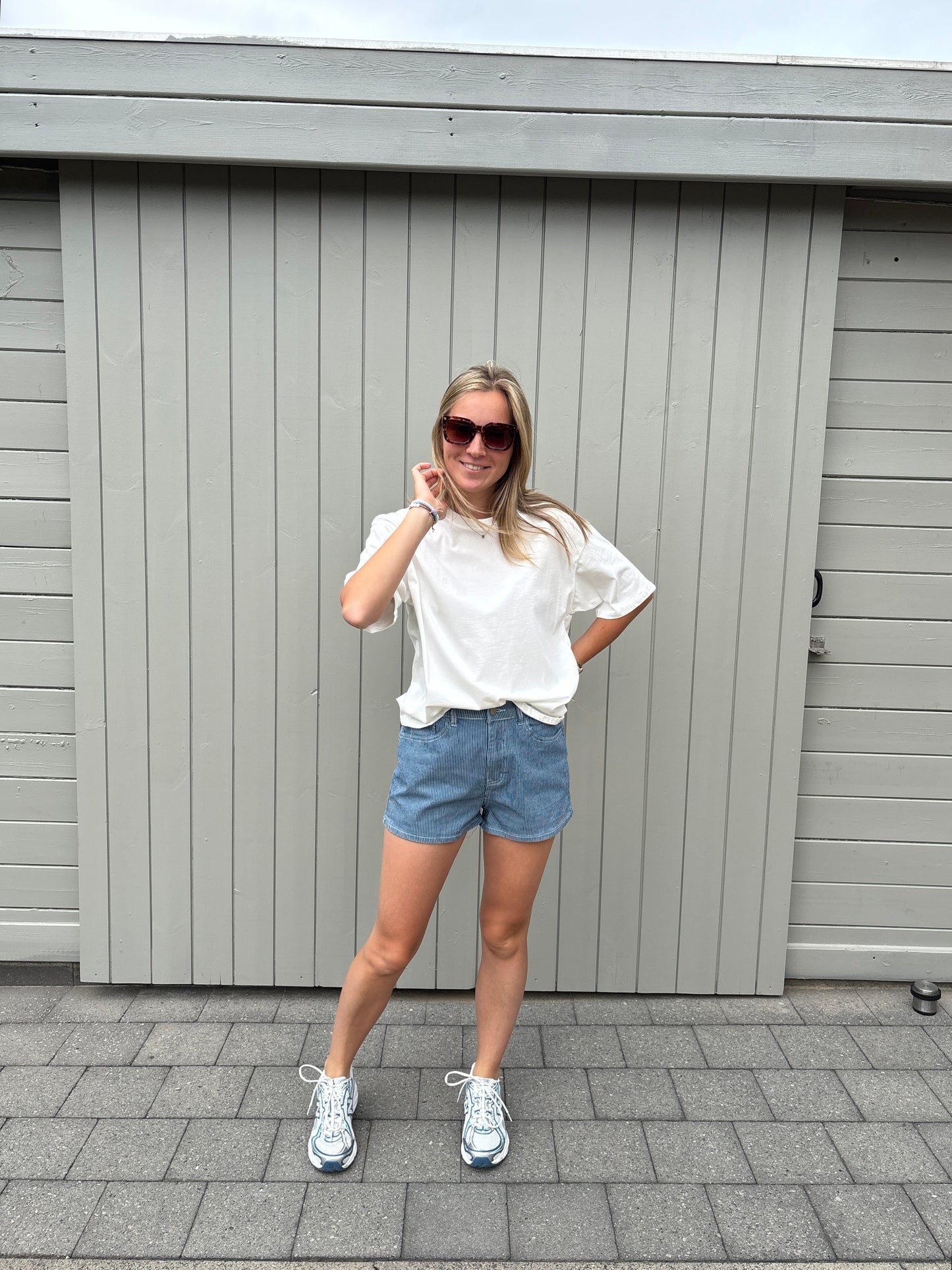 Heart jeansshort