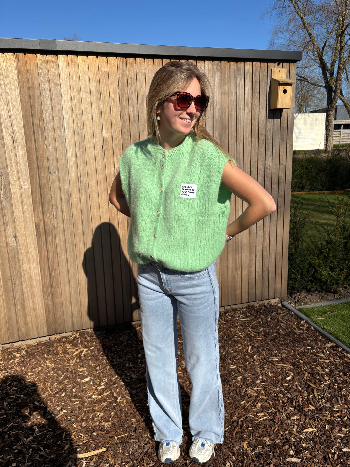 Tilly top - lichtgroen