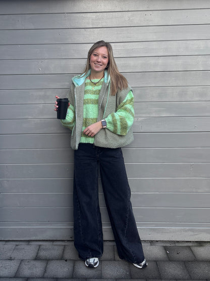 Mia bodywarmer - muntgroen