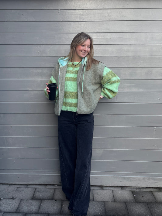 Mia bodywarmer - muntgroen