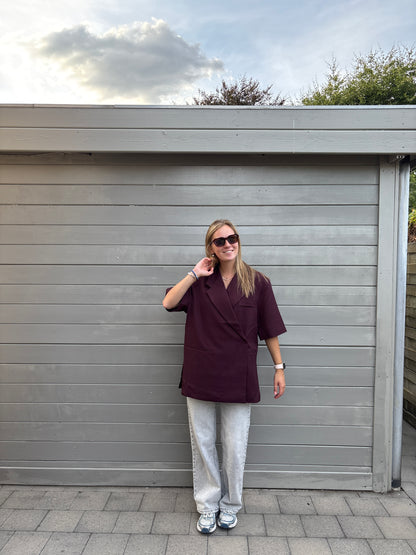Briana blazer - bordeaux