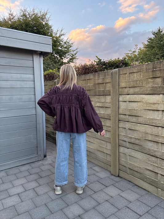 Mason blouse - bruin