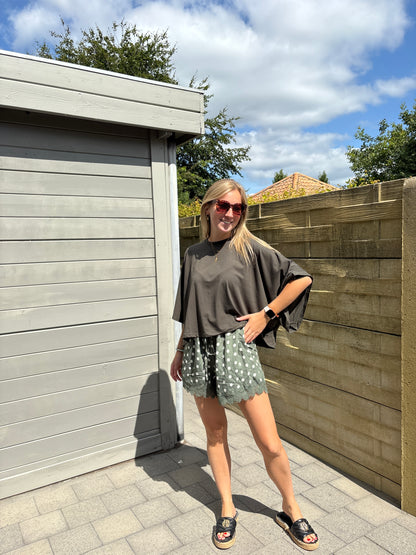Olive t-shirt - kaki