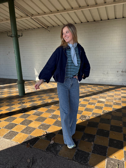 LAATSTE! Lola jasje - donkerblauw