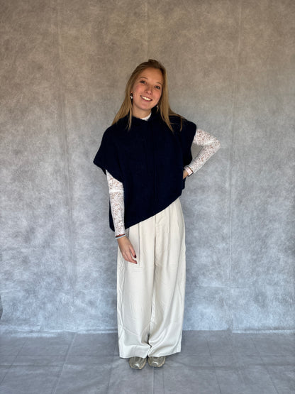 Pia trui - donkerblauw