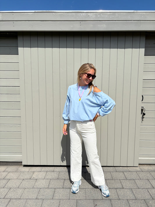 Liza sweater - lichtblauw