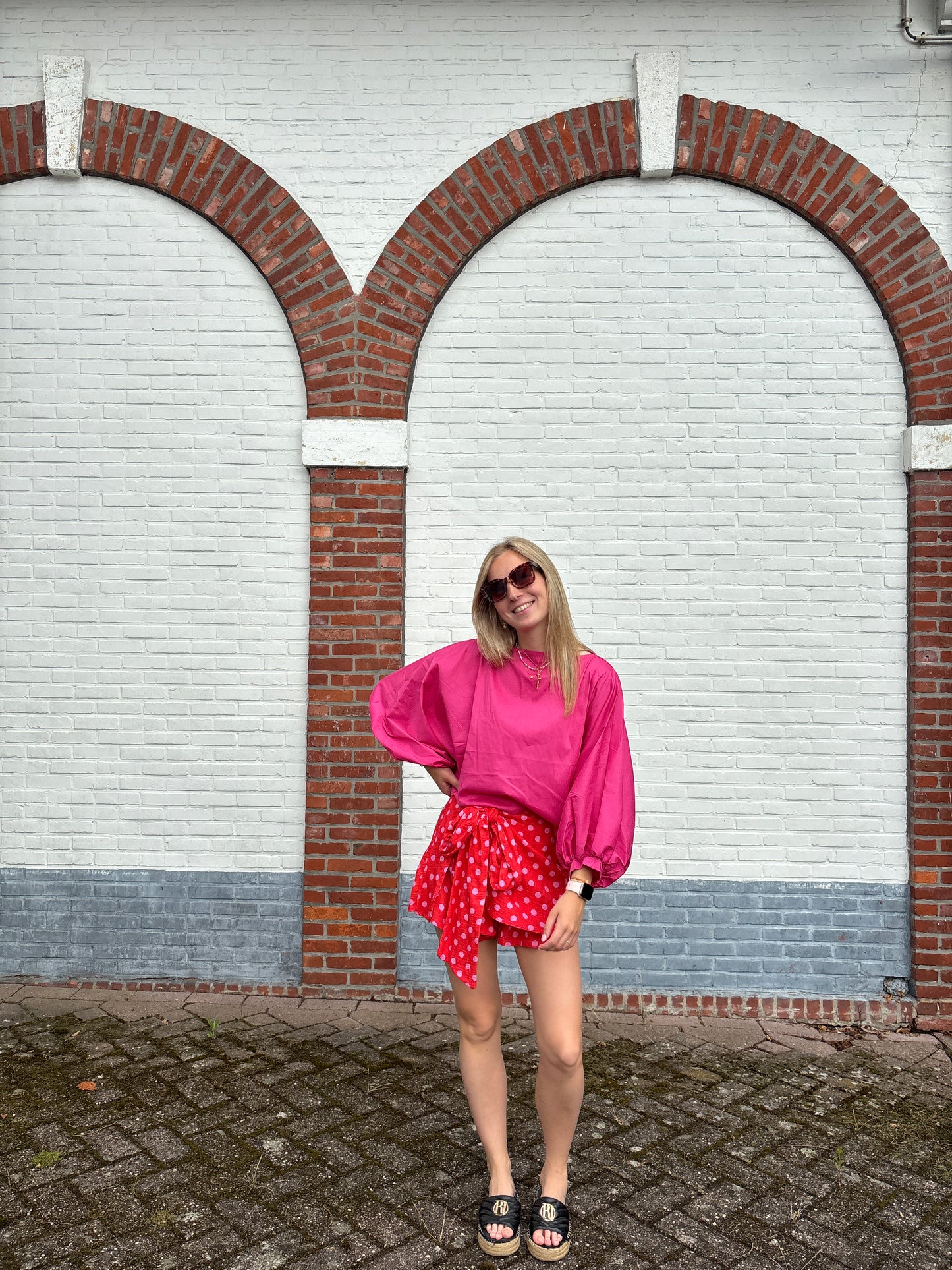Lilly blouse - roze