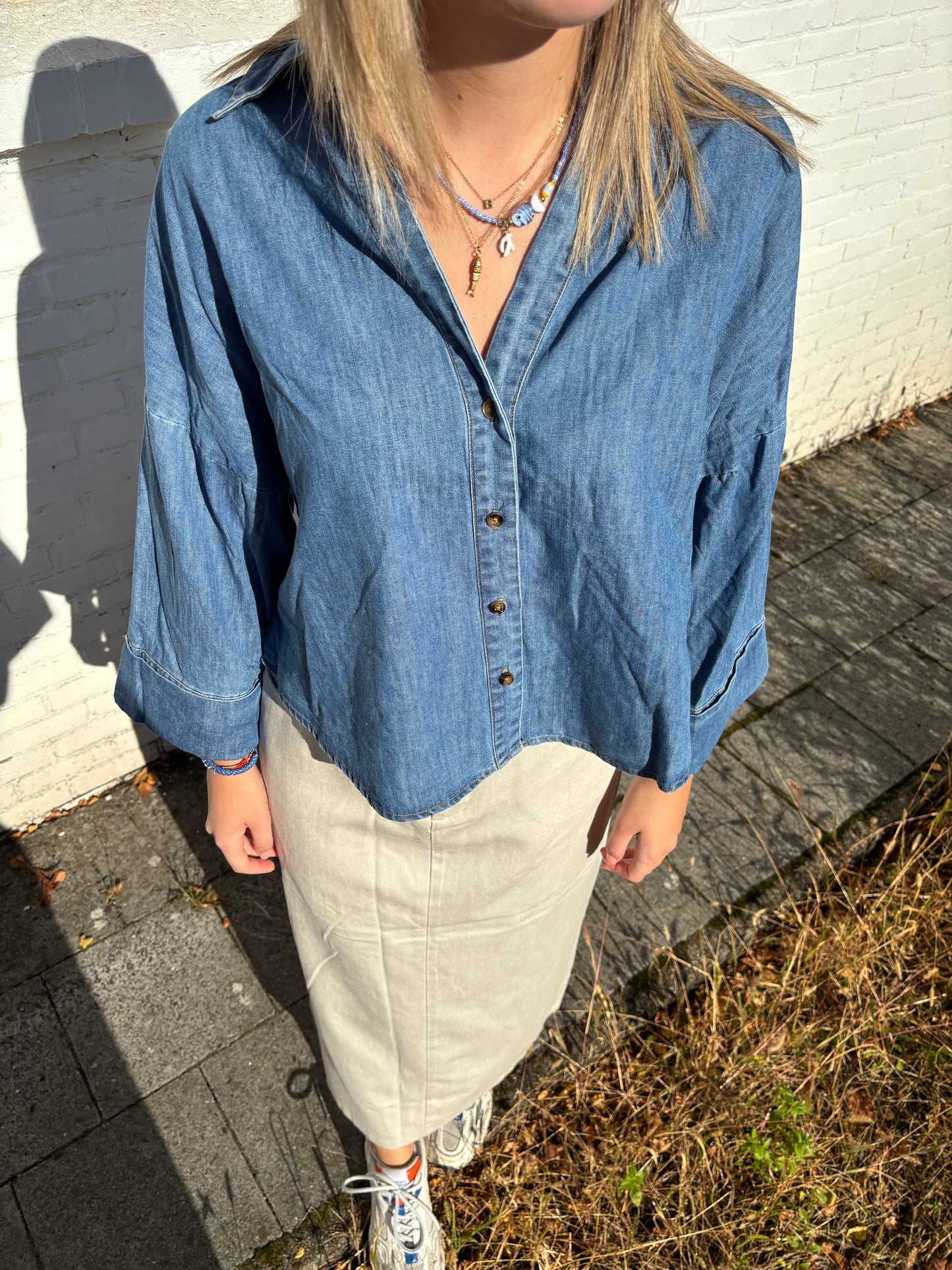 Polly hemd - jeans