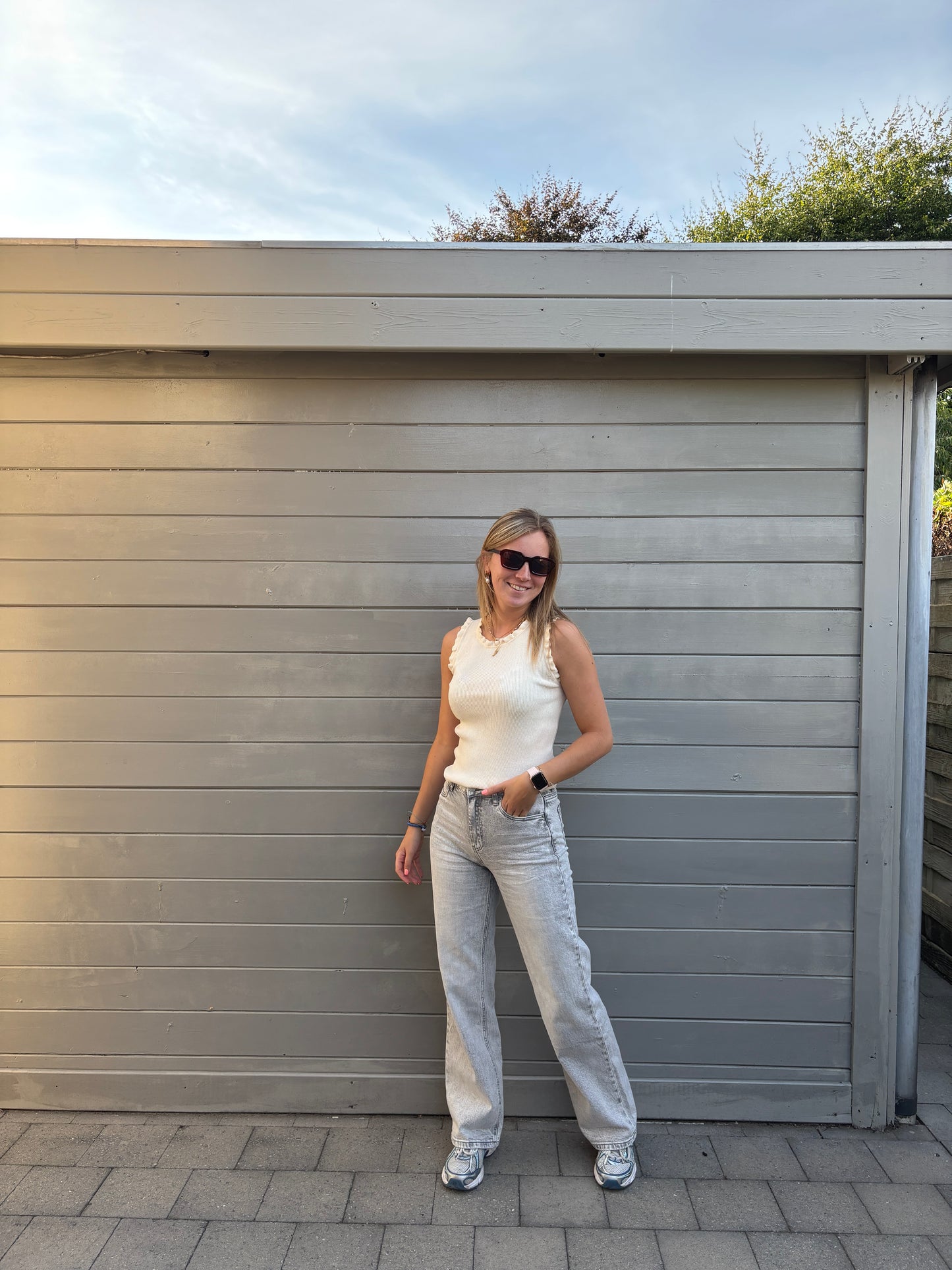 Maya top - ecru