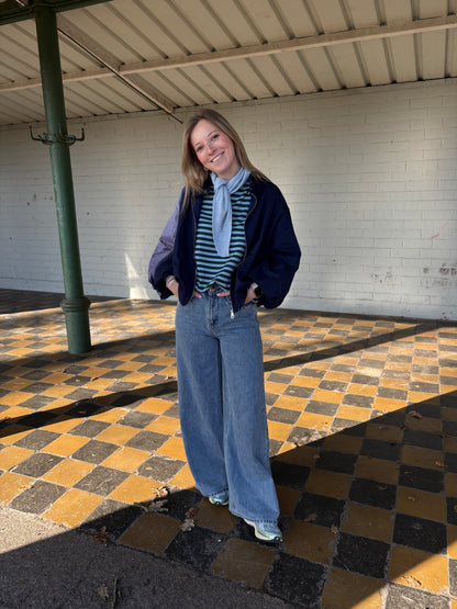 LAATSTE! Lola jasje - donkerblauw