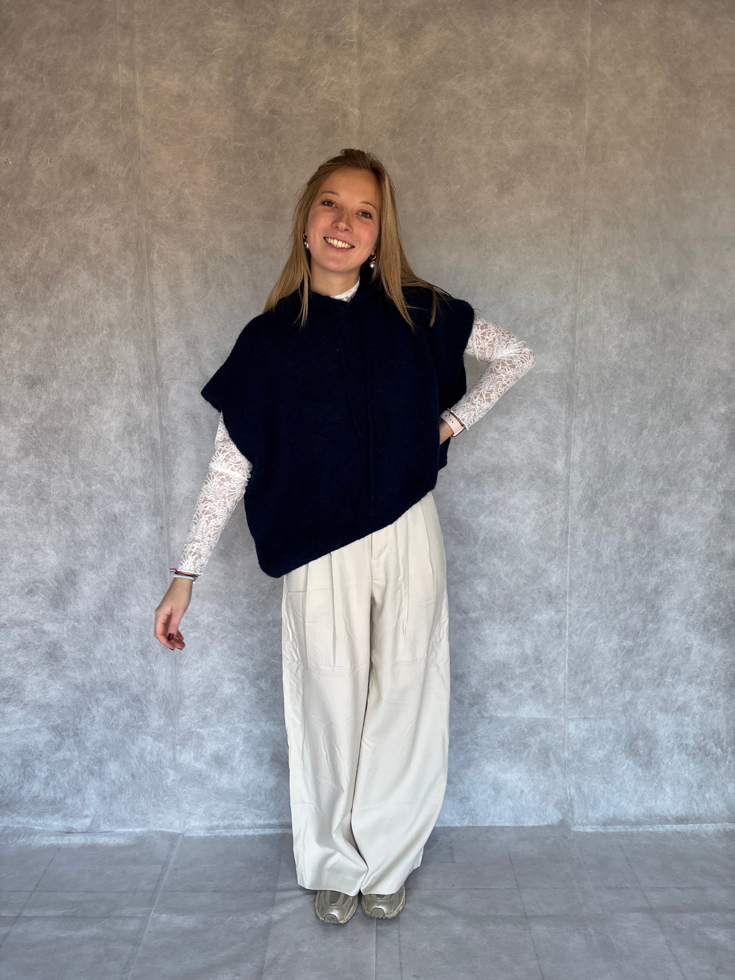 Pia trui - donkerblauw