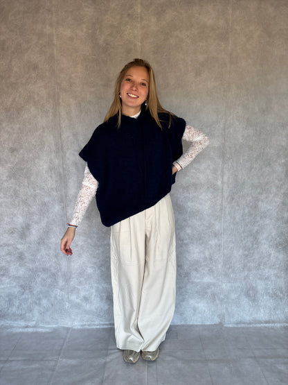 Pia trui - donkerblauw