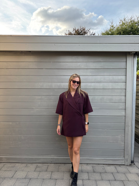 Briana blazer - bordeaux